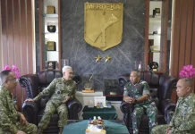 Tingkatkan Layanan Kesehatan TNI, Pangdam  Merdeka Terima Audiensi Kapuskes TNI