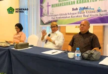 Kakan Kemenag Mitra Buka Workshop Kelompok Kerja Guru PAK SD