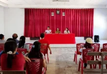 Camat Tombariri Pimpin Pembentukan Panitia HUT RI Ke-81