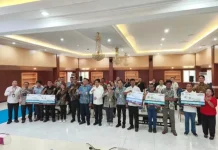 BSG, OJK, dan Pemkot Bitung Resmikan Kerja Sama Pengembangan Ekonomi Lokal