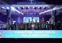 Borong Empat Medali Emas, Sulawesi Utara Raih Juara Umum Pesparawi Nasional XIV