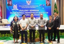 Kakanwil Kemenkum Sulut Buka Seminar Implementasi Laporan Tahunan PT