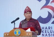 Kanwil Kemenkum Sulut Gelar Upacara Peringatan Harganas ke-33