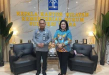 Kakanwil Kemenkum Sulut Terima Kunjungan Kepala Bappeda Sulut