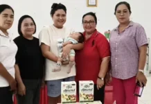Pemdes Wangurer Salurkan PMT, Camat Liksel Beri Apresiasi