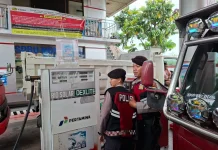 Tim Pantera Presisi Polres Kotamobagu Awasi Penyaluran Solar di SPBU Mongkonai