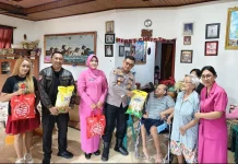 Sambut HUT Bhayangkara ke-80, KBPP Polri Tomohon Tebar Kepedulian