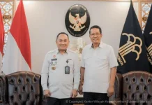 Temui Menkum RI, Kakanwil Kemenkum Sulut Bahas Penguatan Layanan Hukum