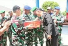 Hari Bhayangkara ke-80, TNI Beri Kado Kebersamaan untuk Polres Talaud