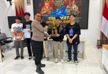 Turnamen E-Sport Mobile Legends Kapolres Tomohon Cup 2026 Sukses, K+1 GENK Jawara