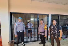 Pawas Polres Kotamobagu Sidak Ruang Tahanan, Pastikan Situasi Aman dan Tertib