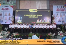 Paroki Hati Kudus Yesus Tomohon, Juara Umum Lomba pada Pertemuan Raya KBK