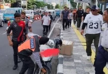 Satpol PP dan Dishub Tertibkan Parkir Liar di Piere Tendean