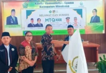 Minahasa Lepas 31 Peserta MTQ ke Provinsi, Target Tembus Nasional