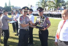 Polres Talaud Juara Cerdas Cermat KUHP dan KUHAP di Polda Sulut