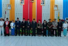 Denny Roy Tampi Resmi Jabat Ketua DPRD Sangihe