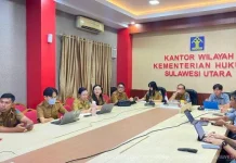 Kanwil Kemenkum Sulut Kawal Penyusunan Ranperda Bangunan Gedung Minahasa Utara