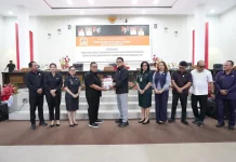 Pemkab Minahasa Serahkan Ranperda Pertanggungjawaban APBD 2025