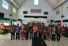 Kakan Kemenag Bolmong Hadiri Pertemuan Penyuluh Agama Kristen se-Sulawesi Utara