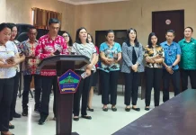 Pelayanan Spiritual, Bappeda Minut Rutin Ibadah Oikumene