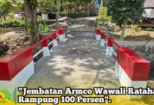 Pembangunan Jembatan Armco di Wawali Ratahan Capai 100 Persen
