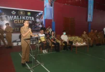 Roring Buka Kejuaraan Bulutangkis Wali Kota Cup 2026 Tomohon