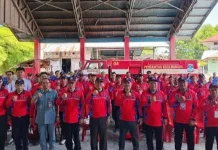 Wali Kota Andrei Angouw Kukuhkan 40 Anggota Baru Redkar Kota Manado