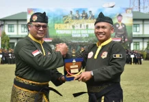 Pengurus PSM Sulut dan Gorontalo Dikukuhkan, Pangdam Merdeka Tekankan Pembinaan