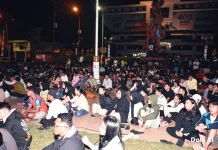 Pangdam XIII/Merdeka Nobar Piala Dunia Bersama Warga Manado
