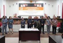 Pemkab Minahasa-DPRD Minahasa Sahkan Dua Ranperda Strategis