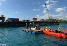 GM PLN UID Suluttenggo Tinjau Langsung Pemasangan Kabel Listrik Bawah Laut