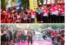Ribuan Pelari Meriahkan Half Marathon HUT ke-403 Manado