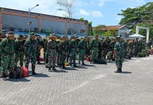 Rombongan Karya Bakti Skala Besar Tiba Pelabuhan Melonguane Talaud