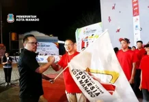 Donald Sambuaga Pimpin Panjat Tebing Manado