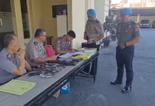 Polresta Manado Perketat Pengawasan Senjata Api Dinas