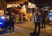 Polresta Manado dan Brimob Gelar Patroli Skala Besar