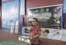 Caroll Pastikan Wali Kota Cup Jadi Agenda Tahunan Pembinaan Atlet Bulutangkis
