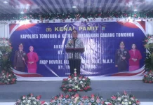 Hadiri Kenal Pamit Kapolres, Senduk Tekankan Penguatan Sinergitas