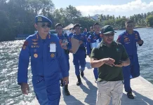 Ditpolairud Polda Sulut Amankan Kunjungan Delegasi Uni Eropa
