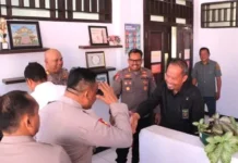Kapolres Kotamobagu Silaturahmi dengan Ketua PN Kotamobagu