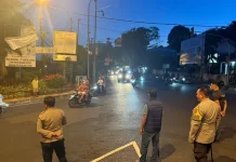 Polsek Sario Amankan Konvoi Suporter dan Arus Lalu Lintas
