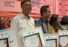 Perumda Pasar Manado Raih Penghargaan Terbaik II PBJT Jasa Parkir