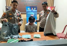 Polsek Langowan Bekuk Terduga Pencuri Toko