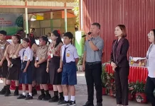MPLS SMPN 1 Tondano, Liony Mongi Tanamkan Cinta Daerah