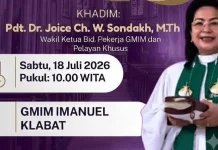 Imanuel Klabat Tuan Rumah Ibadah Syukur HUT ke 46 Wilayah Tatelu