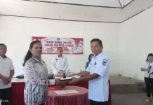 Sertijab Hukum Tua Tember, Teddy Momongan Paparkan Program Prioritas