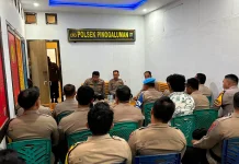 Kapolres Bolmut Tekankan Soliditas saat Kunker di Pinogaluman