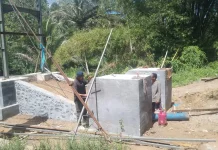 Progres Jembatan Perintis Garuda Minsel Capai 73,50 Persen