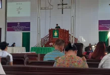 Ibadah GMIM Ruth Matungkas Teguhkan Kesatuan dalam Kristus