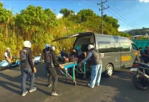 Wakapolda Sulut Sigap Bantu Korban Kecelakaan Lalu Lintas